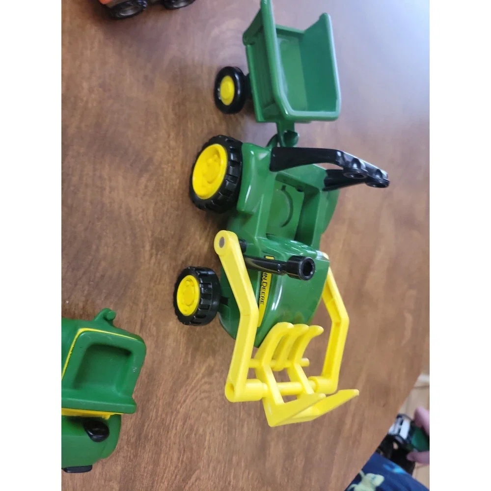 TONKA John Deere‎ Farm Tractor & Trailer trucks Mixed lot toys